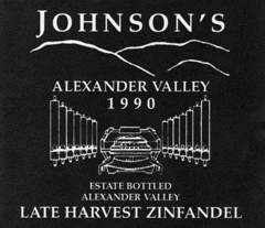 1990 LATE HARVEST ZINFANDEL