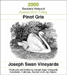 Pinot Gris - Saralee’s Vineyard