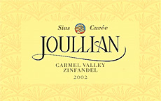 "Sias Cuvee" Zinfandel, Carmel Valley Estate