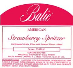 Strawberry Spritzer