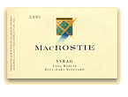 Syrah, Wildcat Mountain Vineyard