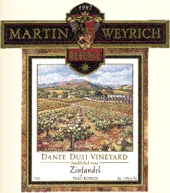Dante Dusi Zinfandel Reserve