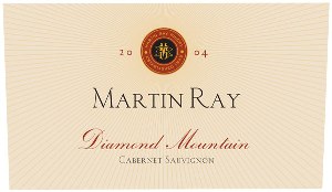 Martin Ray Reserve Diamond Mountain District Cabernet Sauvignon