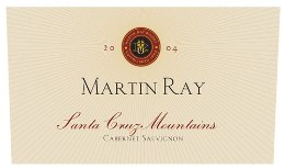 Martin Ray Reserve Santa Cruz Mountains Cabernet Sauvignon