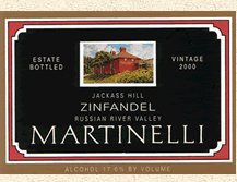 Jackass Hill Zinfandel