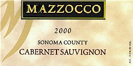 Cabernet Sauvignon, Sonoma County