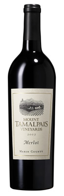 Mount Tamalpais Vineyards Merlot, Marin County