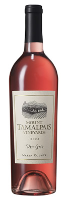 Mount Tamalpais Vineyards Vin Gris, Marin County