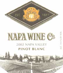 Napa Wine Company, Pinot Blanc, Yountville, Napa Valley