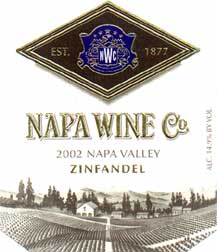 Napa Wine Company, Zinfandel, Oakville, Napa Valley