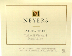 Zinfandel 'Tofanelli Vineyard'