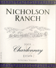 Chardonnay Sonoma Valley Estate