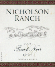 Pinot Noir Sonoma Valley Estate