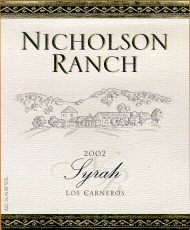 Syrah Los Carneros