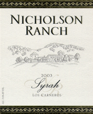 Syrah Los Carneros