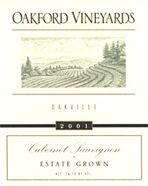 Oakford Estate Cabernet Sauvignon