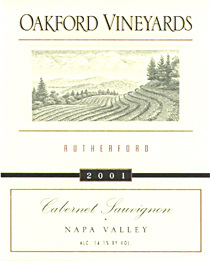 Oakford Cabernet Sauvignon, Rutherford Beckstoffer Vineyard