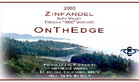 OnTheEdge Frediani "1956" Vineyard Zinfandel