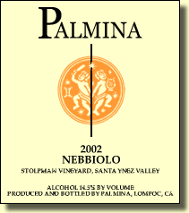 Nebbiolo, Santa Barbara County, Stolpman Vineyard,