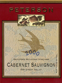 Cabernet Sauvignon, Bradford Mountain Vineyard