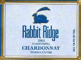 Rabbit Ridge California Chardonnay