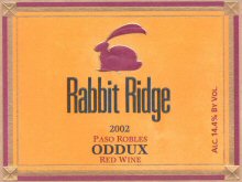 Rabbit Ridge Paso Robles Oddux