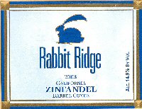 Rabbit Ridge California Zinfandel