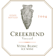 Creekbend Vidal Blanc Ice Wine