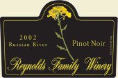 Reynolds Family Winery Russian River Pinot Noir
