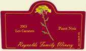 Reynolds Family Winery Los Carneros Pinot Noir
