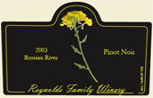 Reynolds Family Winery Russian River Pinot Noir