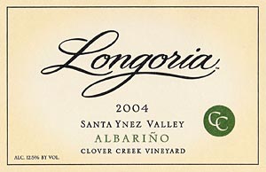 Albarino - Santa Ynez Valley, Clover Creek Vineyard