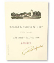 Robert Mondavi Winery Cabernet Sauvignon Reserve