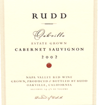 Rudd Oakville Cabernet Sauvignon