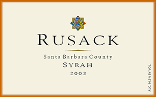 Syrah, Santa Barbara County,