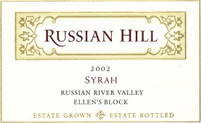 Russian River Valley Ellen's Block Syrah