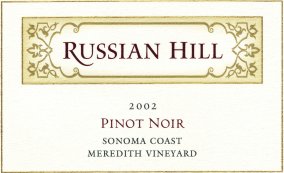 Sonoma Coast Pinot Noir Meredith Vineyard