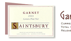 Garnet Carneros Pinot Noir