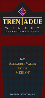 Merlot, Alexander Valley Estate