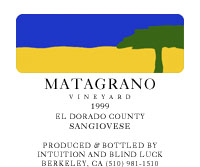 Matagrano Vineyard Sangiovese