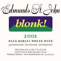 Paso Robles White Wine Blonk!