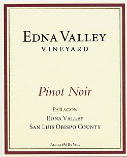 Pinot Noir Paragon Vineyard