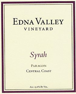 Syrah Paragon Vineyard