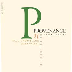 Provenance Vineyards Sauvignon Blanc Napa Valley
