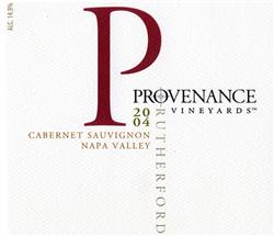 Provenance Vineyards Rutherford Cabernet Sauvignon