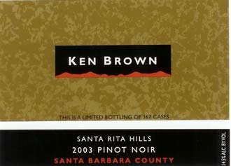 Pinot Noir, Santa Rita Hills