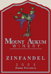 Sierra Foothills Zinfandel