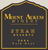 Syrah Reserve