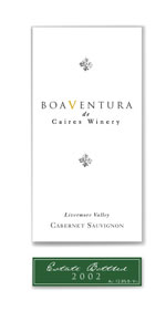 BoaVentura de Caires Cabernet Sauvignon (Green Label)