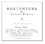 BoaVentura de Caires White Table Wine (Gold Label)